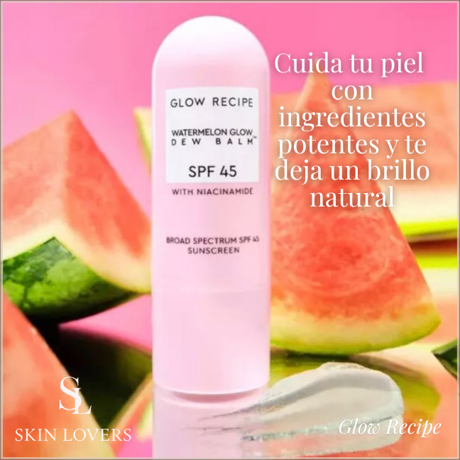 WATERMELON DEW BALM WITH NIACINAMIDE SPF 45 - GLOW RECIPE