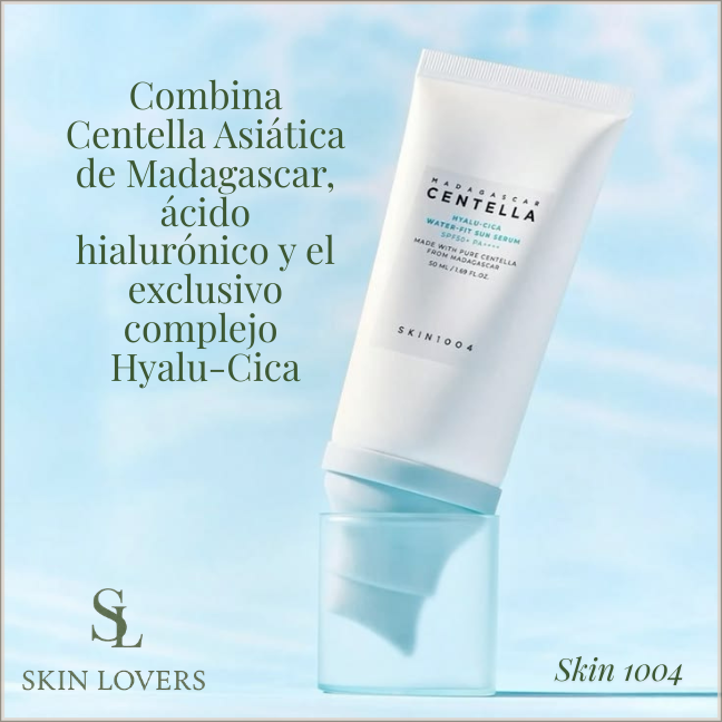 MADAGASCAR CENTELLA HYALU-CICA WATER-FIT SUN SERUM 50ML - SKIN 1004