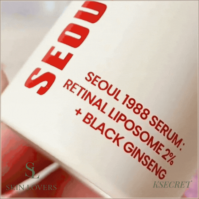 KSECRET SEOUL 1988: RETINAL LIPOSOME 2 % + BLACK GINSENG 30 ML- KSECRET