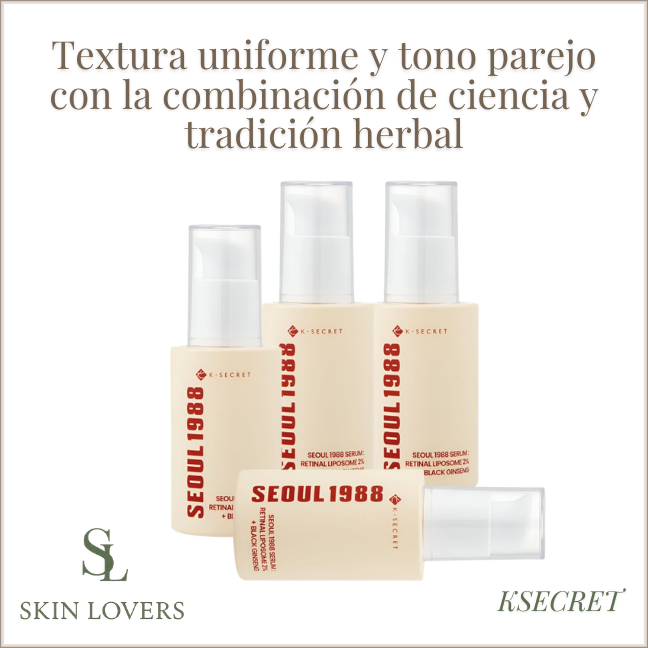 KSECRET SEOUL 1988: RETINAL LIPOSOME 2 % + BLACK GINSENG 30 ML- KSECRET