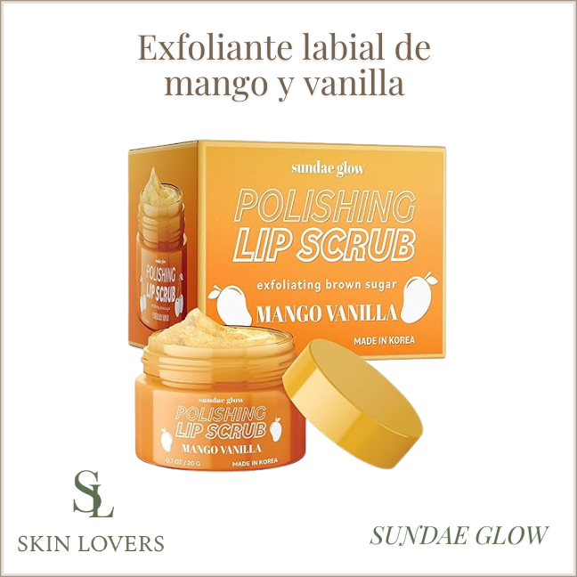 POLISHING LIP SCRUB EXFOLIATING, SMOTHING, HYDRATING 20GR - SUNDAE GLOW
