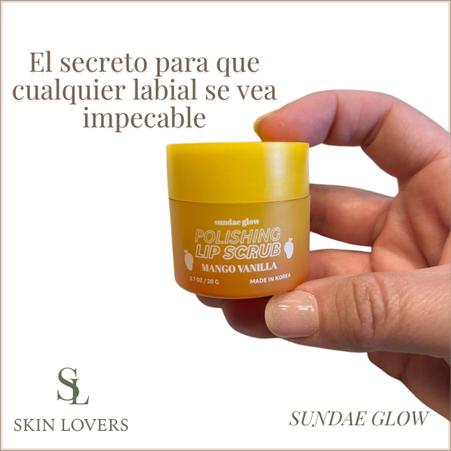 POLISHING LIP SCRUB EXFOLIATING, SMOTHING, HYDRATING 20GR - SUNDAE GLOW