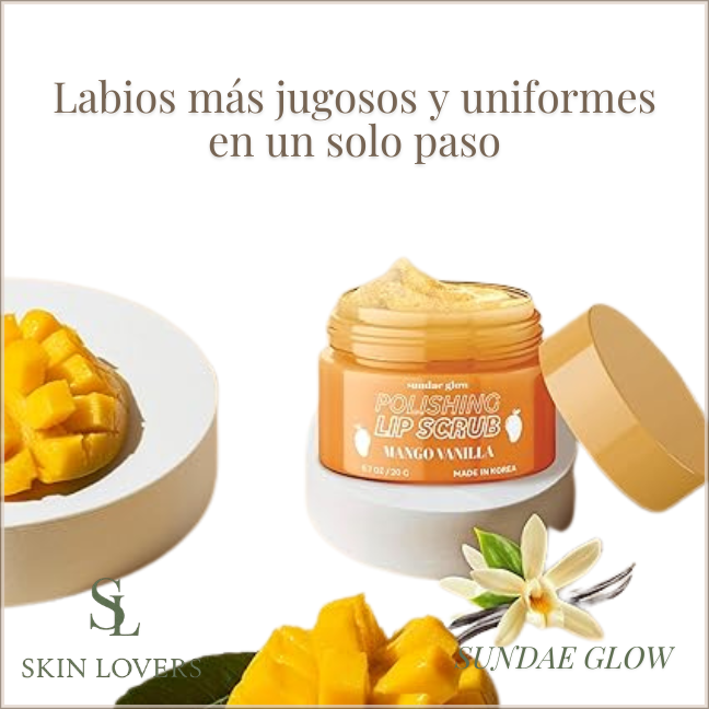 POLISHING LIP SCRUB EXFOLIATING, SMOTHING, HYDRATING 20GR - SUNDAE GLOW