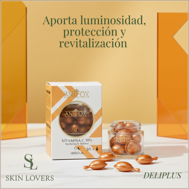 CÁPSULAS VITAMINA C 10% ANTIOX - DELIPLUS