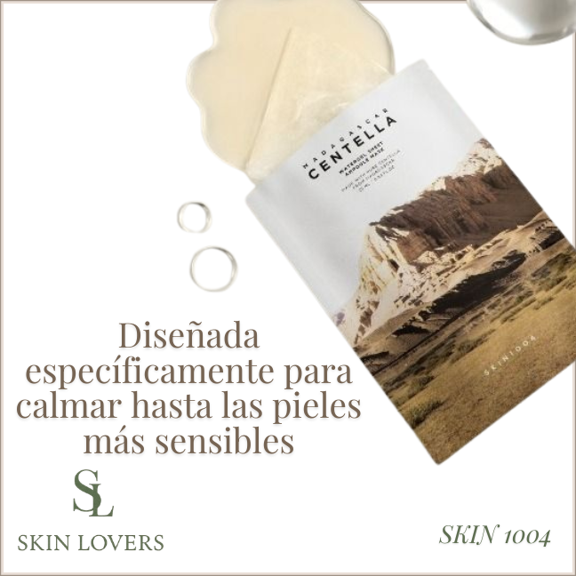 Madagascar Centella Watergel Sheet Ampoule Mask Sensible -   SKIN 1004