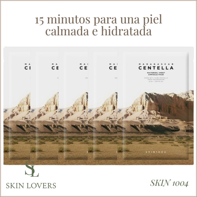 Madagascar Centella Watergel Sheet Ampoule Mask Sensible -   SKIN 1004