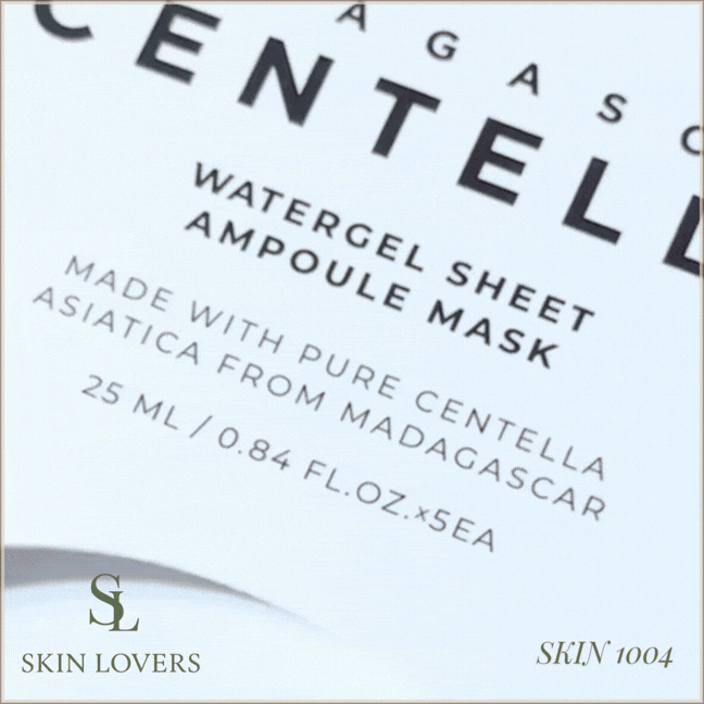 Madagascar Centella Watergel Sheet Ampoule Mask Sensible -   SKIN 1004