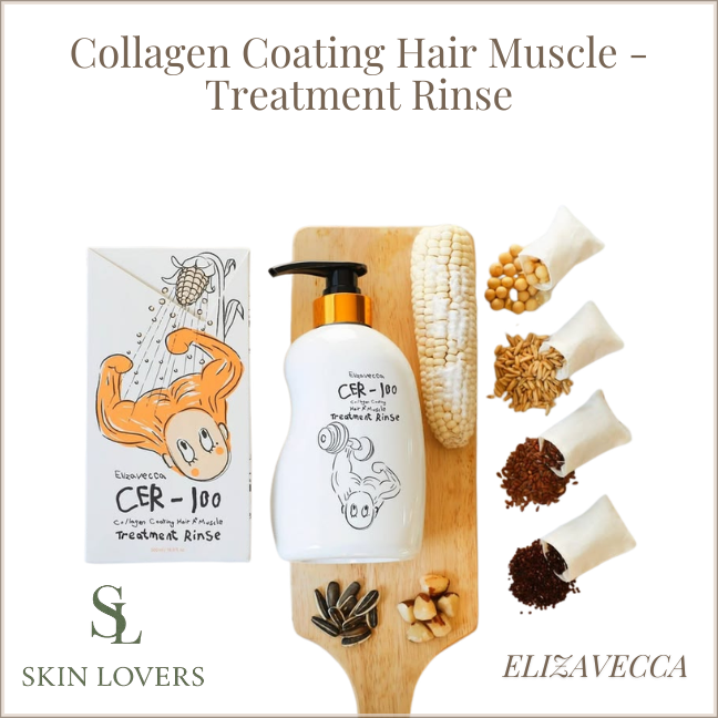 COLLAGEN COATING HAIR MUSCLE -TREATMENT RINSE- ELIZAVECCA