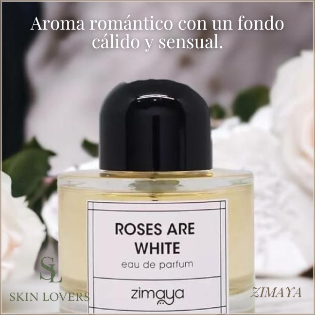 ROSE ARE WHITE EAU DE PARFUM - ZIMAYA