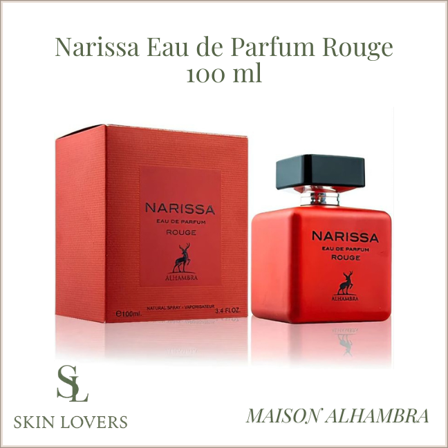 NARISSA EAU DE PARFUM ROUGE 100ML - MAISON ALHAMBRA