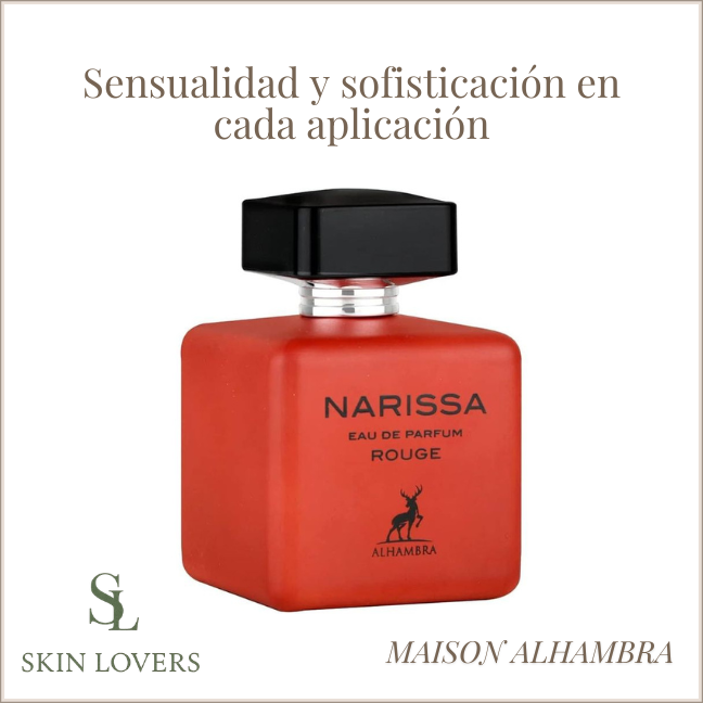 NARISSA EAU DE PARFUM ROUGE 100ML - MAISON ALHAMBRA