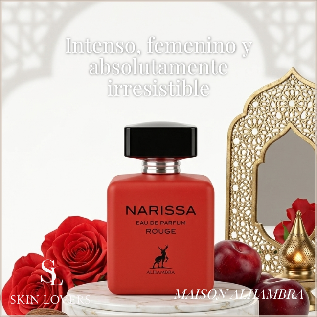 NARISSA EAU DE PARFUM ROUGE 100ML - MAISON ALHAMBRA