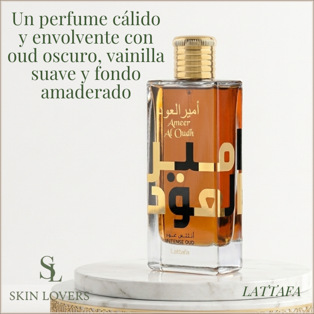 AMEER AL OUDH INTENSE OUD EAU DE PARFUM 100 ML - LATTAFA