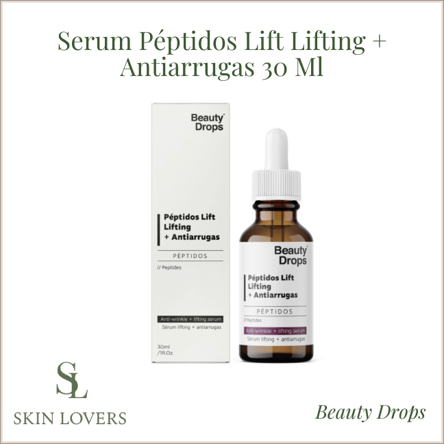 SERUM PÉPTIDOS LIFT LIFTING + ANTIARRUGARAS 30 ML - BEAUTY DROPS