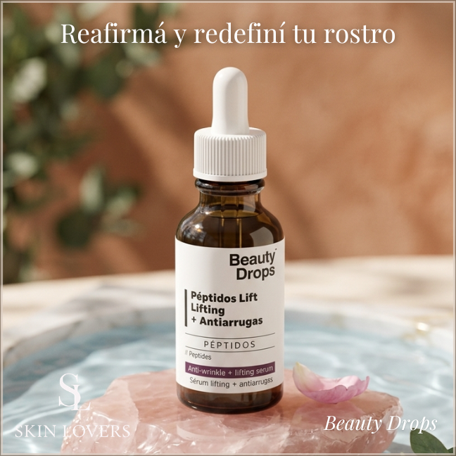 SERUM PÉPTIDOS LIFT LIFTING + ANTIARRUGARAS 30 ML - BEAUTY DROPS