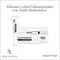 BÁLSAMO LABIAL VOLUMINIZADOR CON ÁCIDO HIALURÓNICO - BEAUTY DROPS
