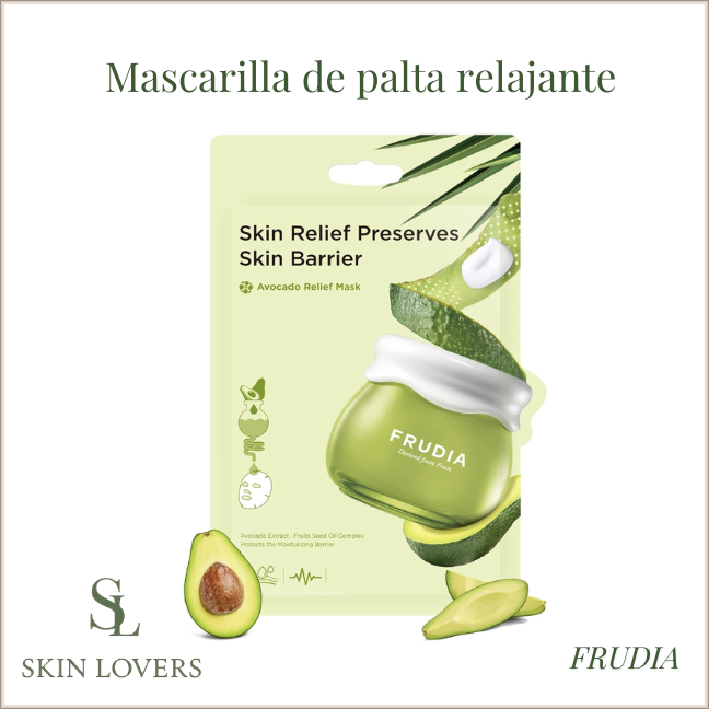 MASCARILLA DE PALTA RELAJANTE - FRUDIA