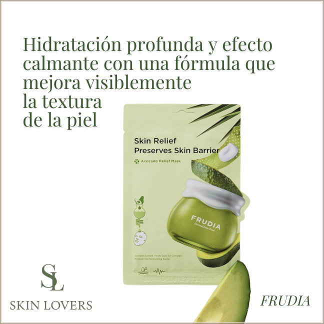 MASCARILLA DE PALTA RELAJANTE - FRUDIA