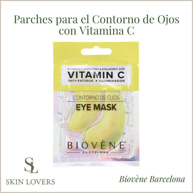 PARCHE PARA CONTORNO DE OJOS CON VITAMINA C -  BIOVèNE BARCELONA
