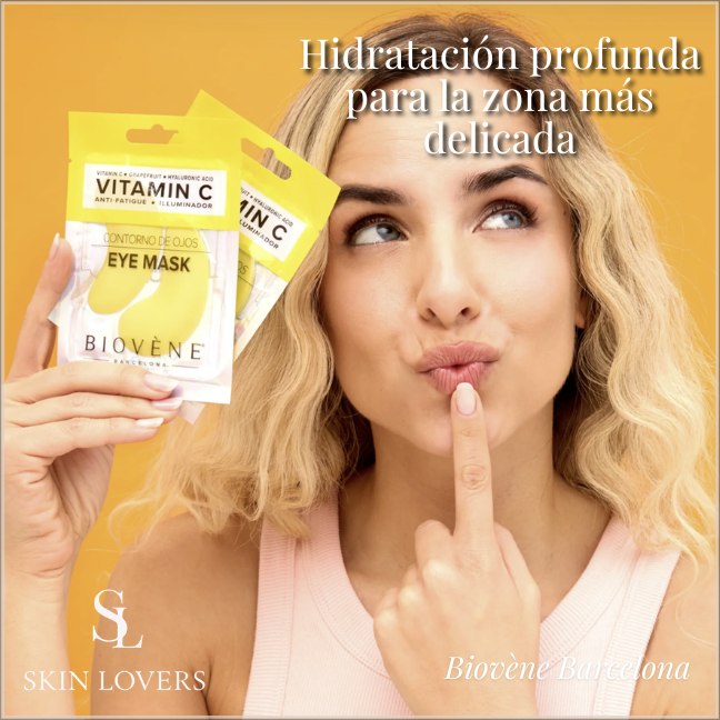 PARCHE PARA CONTORNO DE OJOS CON VITAMINA C -  BIOVèNE BARCELONA