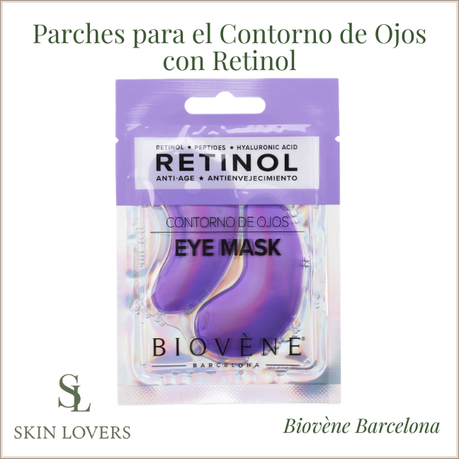 PARCHES CONTORNOS DE OJOS CON RETINOL - BIOVièNE BARCELONA