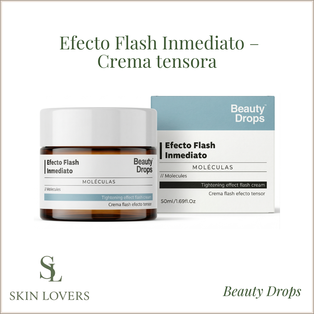 CREMA TENSORA EFECTO FLASH INMEDIATO - BEAUTY DROPS
