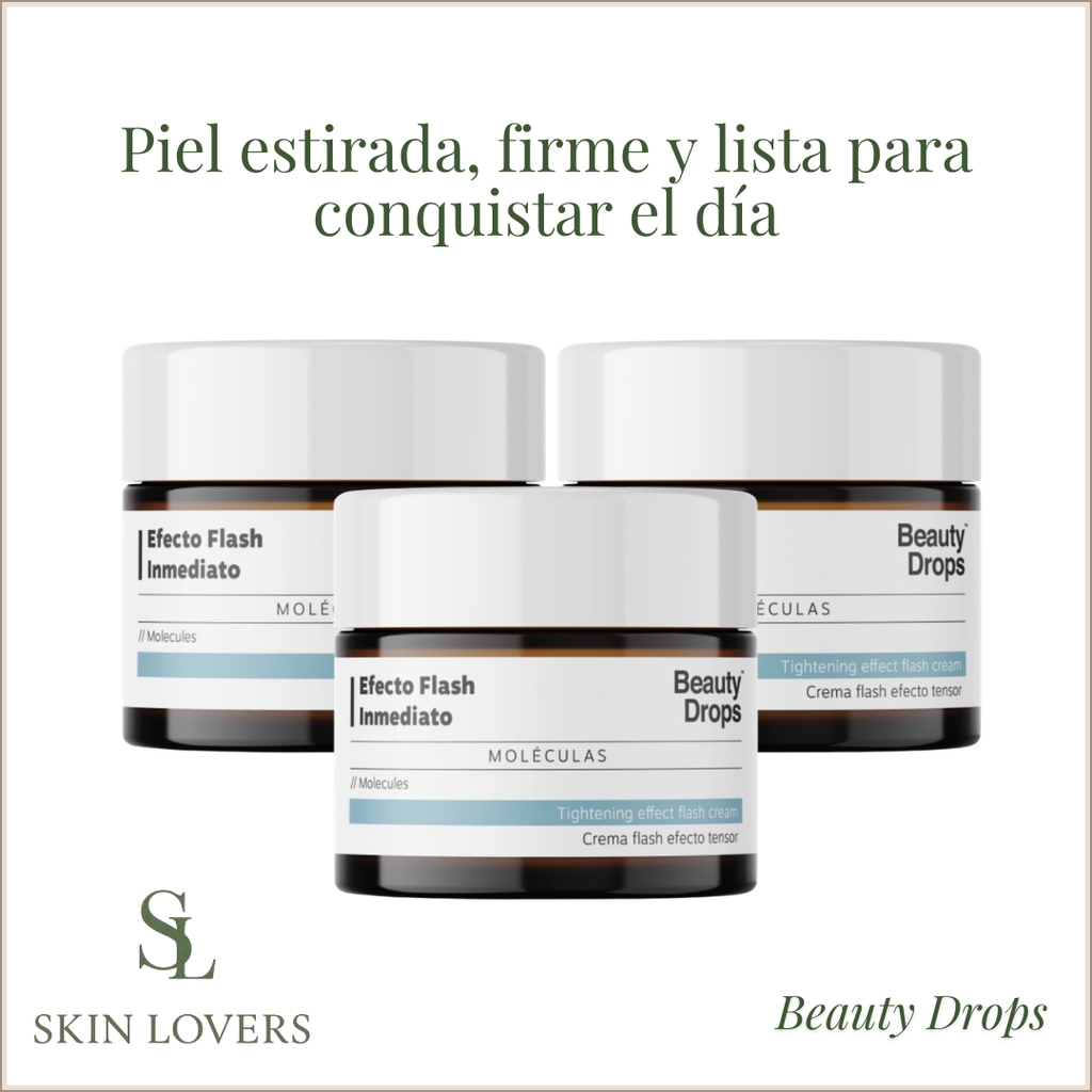 CREMA TENSORA EFECTO FLASH INMEDIATO - BEAUTY DROPS
