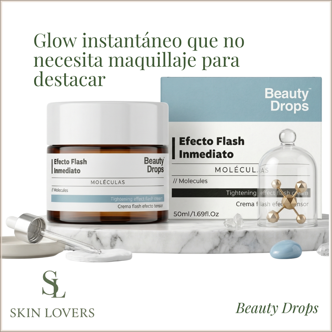 CREMA TENSORA EFECTO FLASH INMEDIATO - BEAUTY DROPS