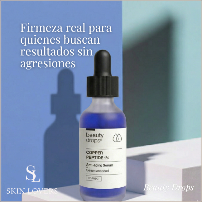 COPPER PEPTIDE 1% SERUM ANTIEDAD - BEAUTY DROPS&nbsp;