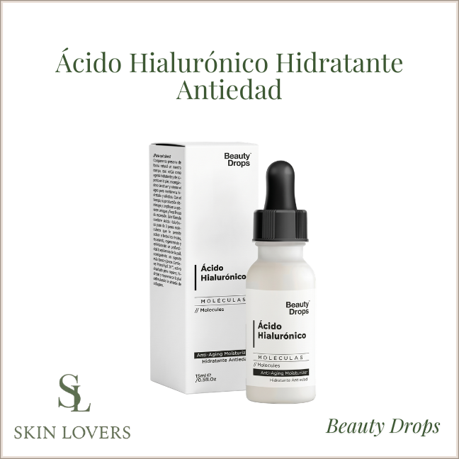 SERUM ÁCIDO HIALURÓNICO HIDRATANTE ANTIEDAD -  BEAUTY DROPS