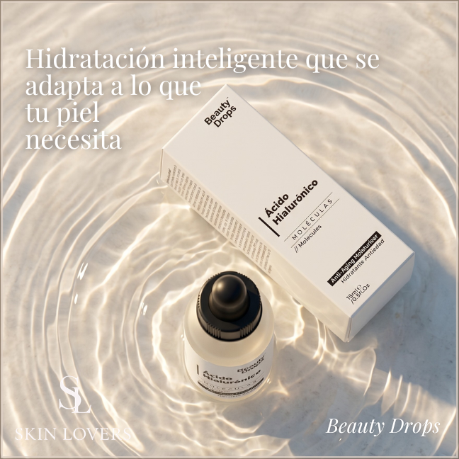 SERUM ÁCIDO HIALURÓNICO HIDRATANTE ANTIEDAD -  BEAUTY DROPS