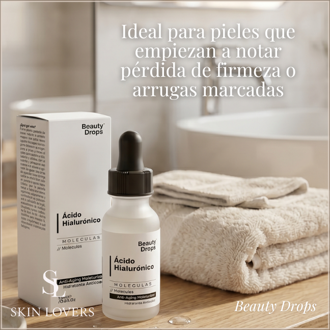 SERUM ÁCIDO HIALURÓNICO HIDRATANTE ANTIEDAD -  BEAUTY DROPS