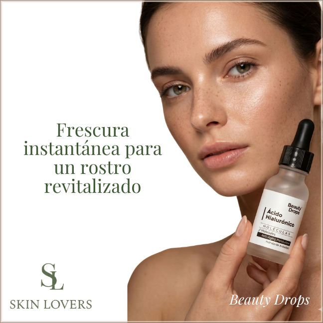 SERUM ÁCIDO HIALURÓNICO HIDRATANTE ANTIEDAD -  BEAUTY DROPS
