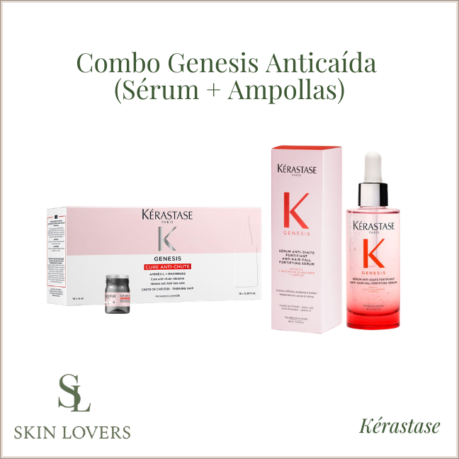 COMBO GENESIS ANTICAÍDA (SÉRUM + AMPOLLAS) - KÉRASTASE