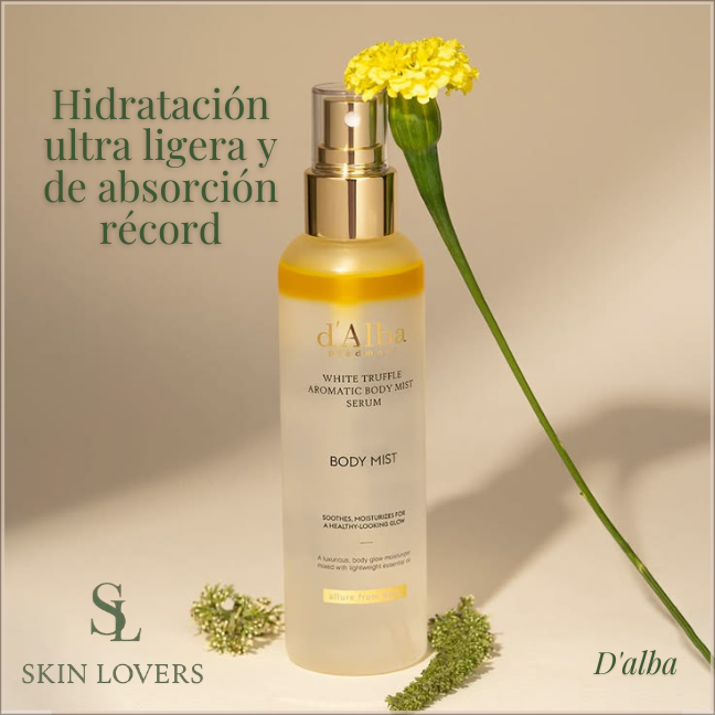 SERUM BODY MIST WHITE TRUFFLE 100ML - D'ALBA PIEDMONT