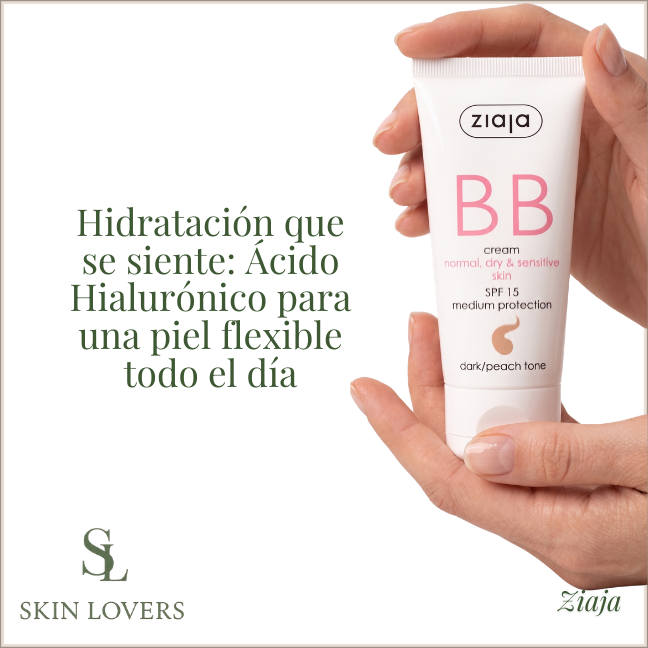 BB CREAM PIELES NORMALES, SECAS Y SENSIBLES SPF15 TONO OSCURO 50ML- ZIAJA