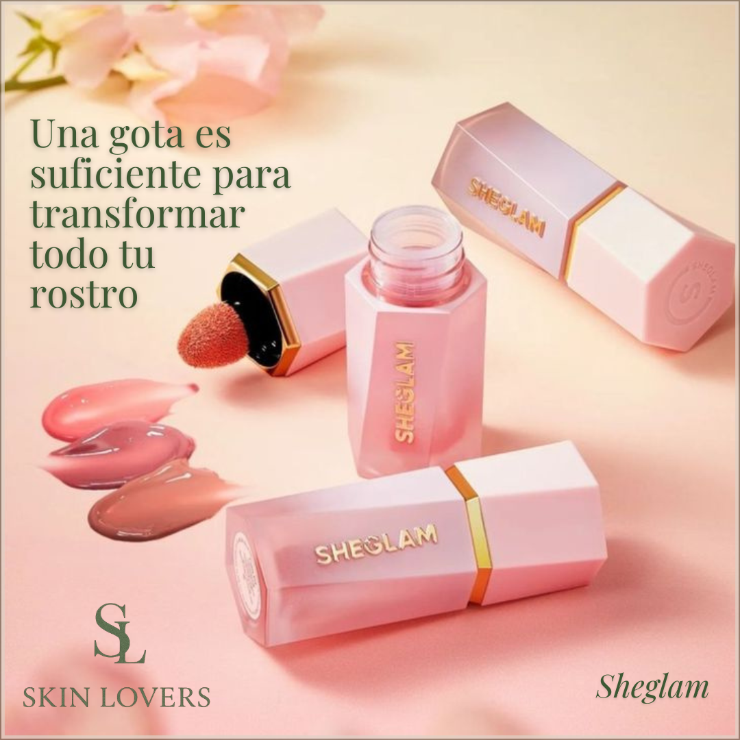 COLOR BLOOM LIQUID BLUSH SHIMMER FINISH RUBOR LIQUID - SHEGLAM