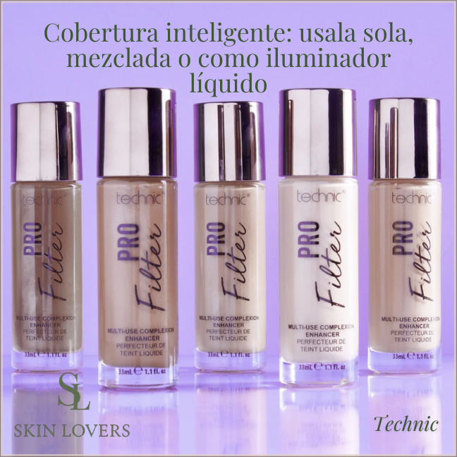 BASE DE MAQUILLAJE TECHNIC PRO FILTER  – TECHNIC