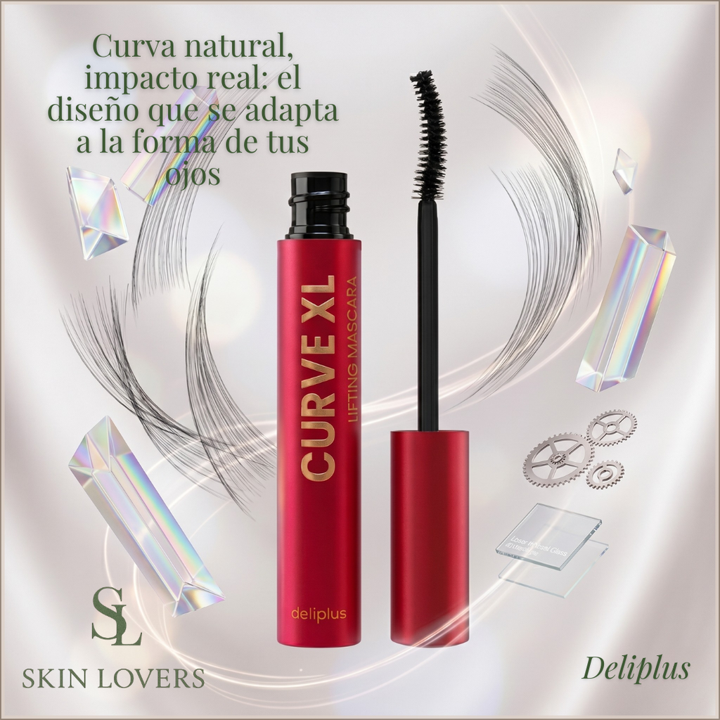 MÁSCARA DE PESTAÑAS CURVE XL – DELIPLUS