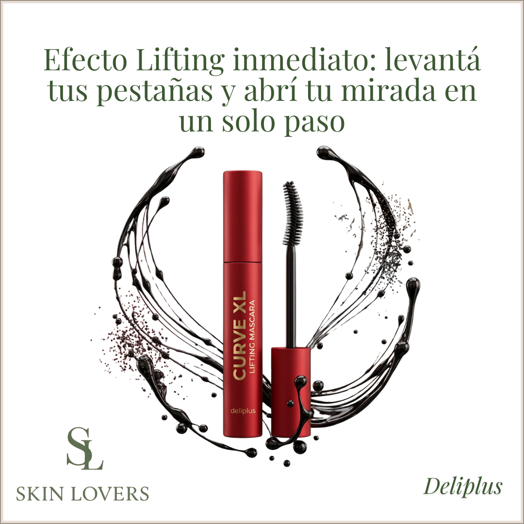 MÁSCARA DE PESTAÑAS CURVE XL – DELIPLUS