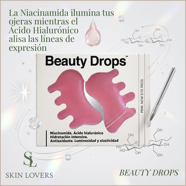 PARCHES DE OJOS PINK – BEAUTY DROPS