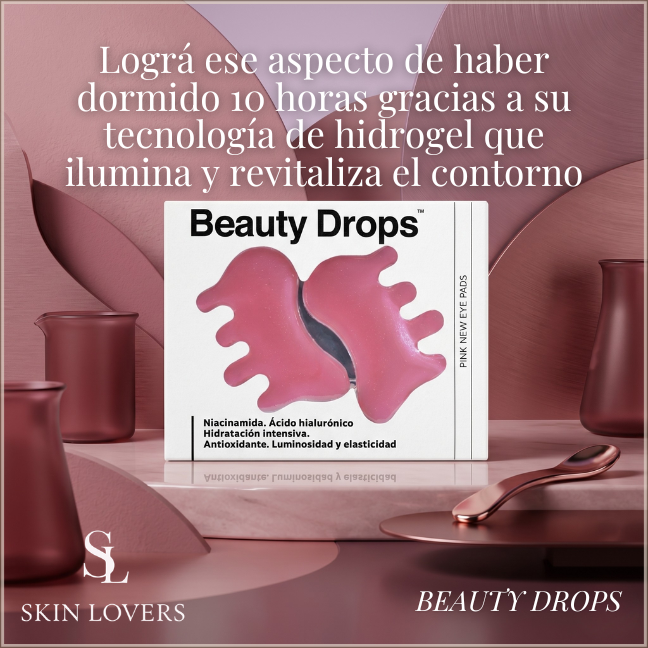 PARCHES DE OJOS PINK – BEAUTY DROPS