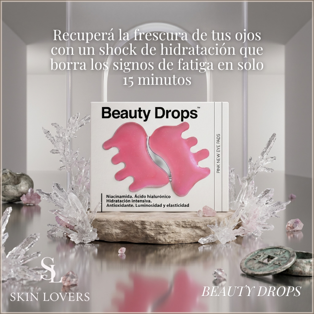 PARCHES DE OJOS PINK – BEAUTY DROPS