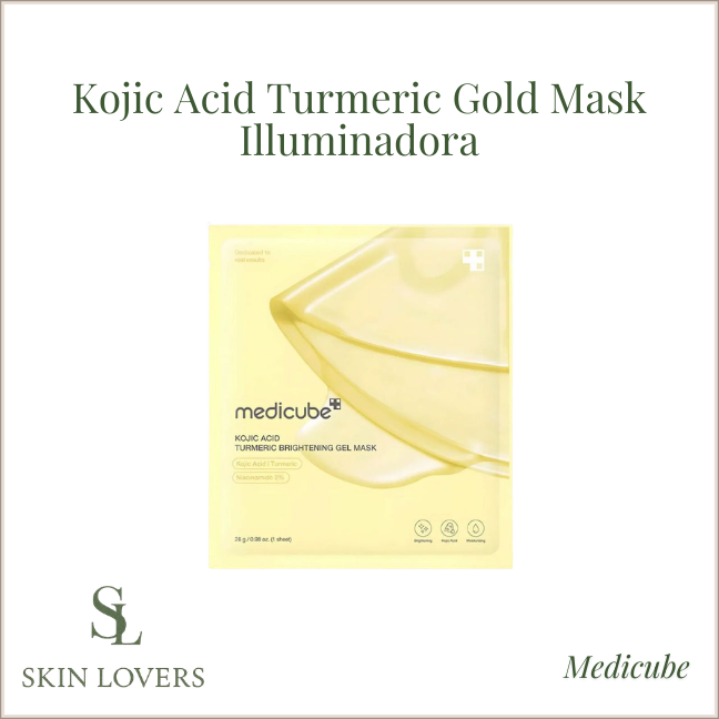 KOJIC ACID TURMERIC BRIGHTENING GEL MASK - MEDICUBE