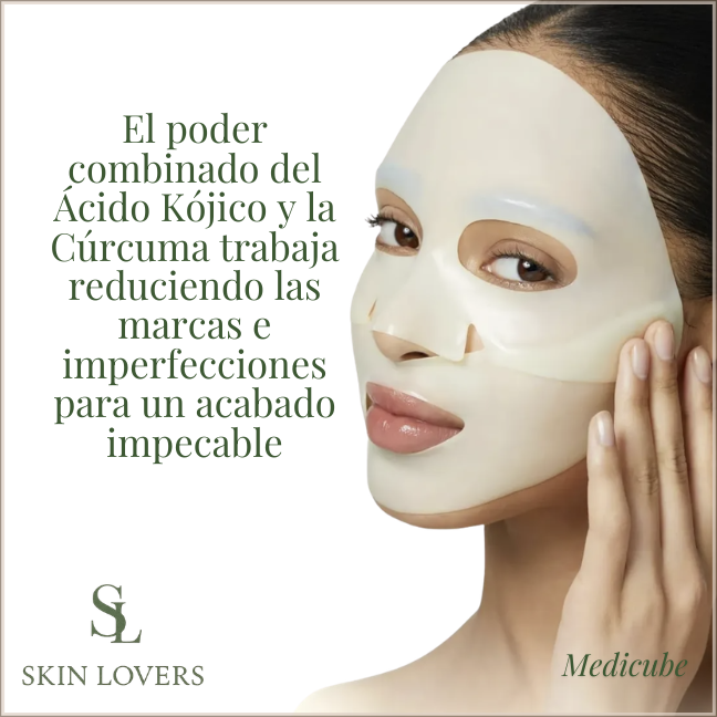 KOJIC ACID TURMERIC BRIGHTENING GEL MASK - MEDICUBE
