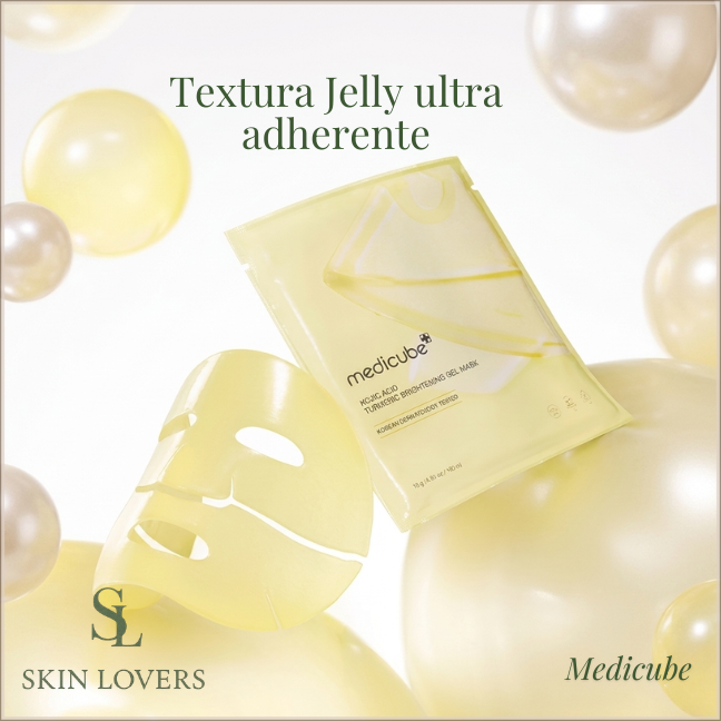 KOJIC ACID TURMERIC BRIGHTENING GEL MASK - MEDICUBE