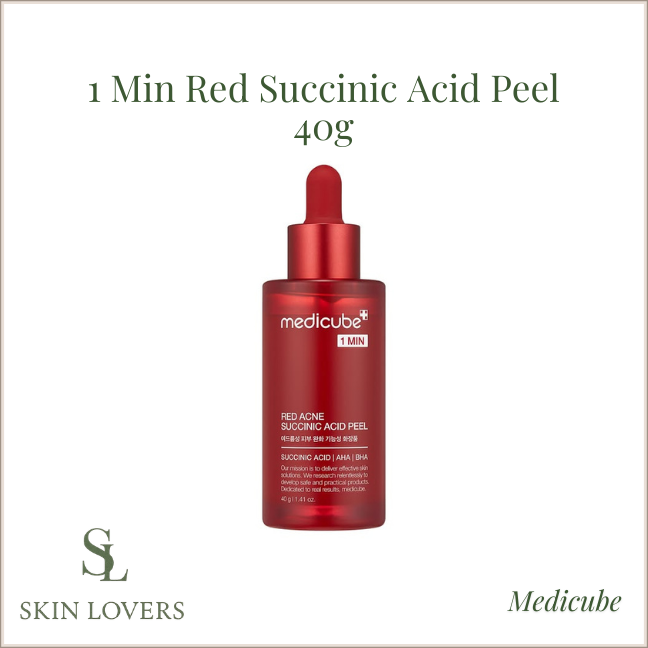 1 MIN RED SUCCINIC ACID PEEL - MEDICUBE