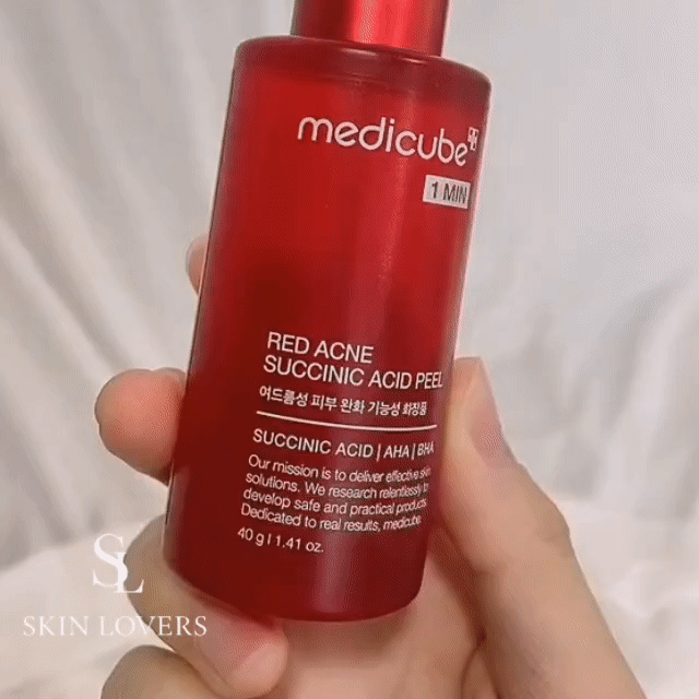 1 MIN RED SUCCINIC ACID PEEL - MEDICUBE
