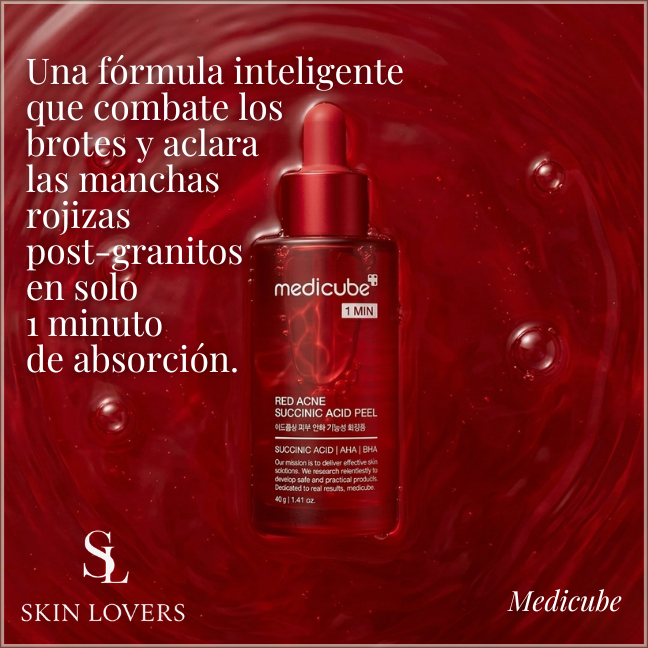 1 MIN RED SUCCINIC ACID PEEL - MEDICUBE