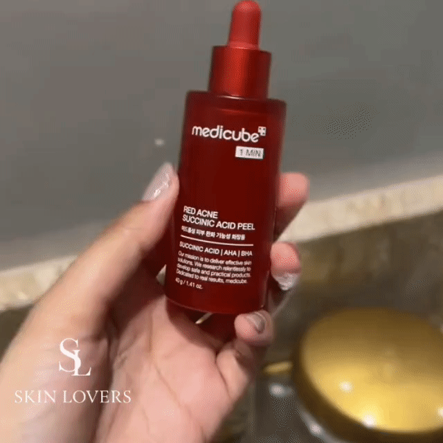 1 MIN RED SUCCINIC ACID PEEL - MEDICUBE